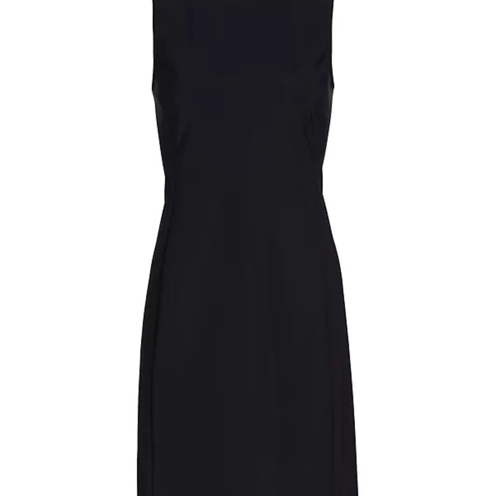 Theory Elegant Black Sleeveless Dress